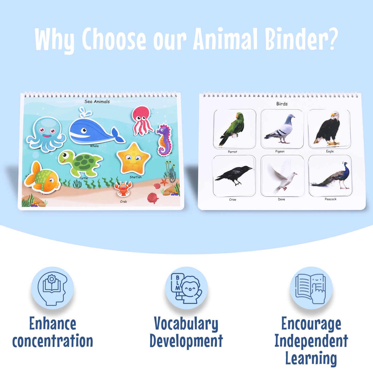 Animal Binder ( Ages 1 to 4 years)