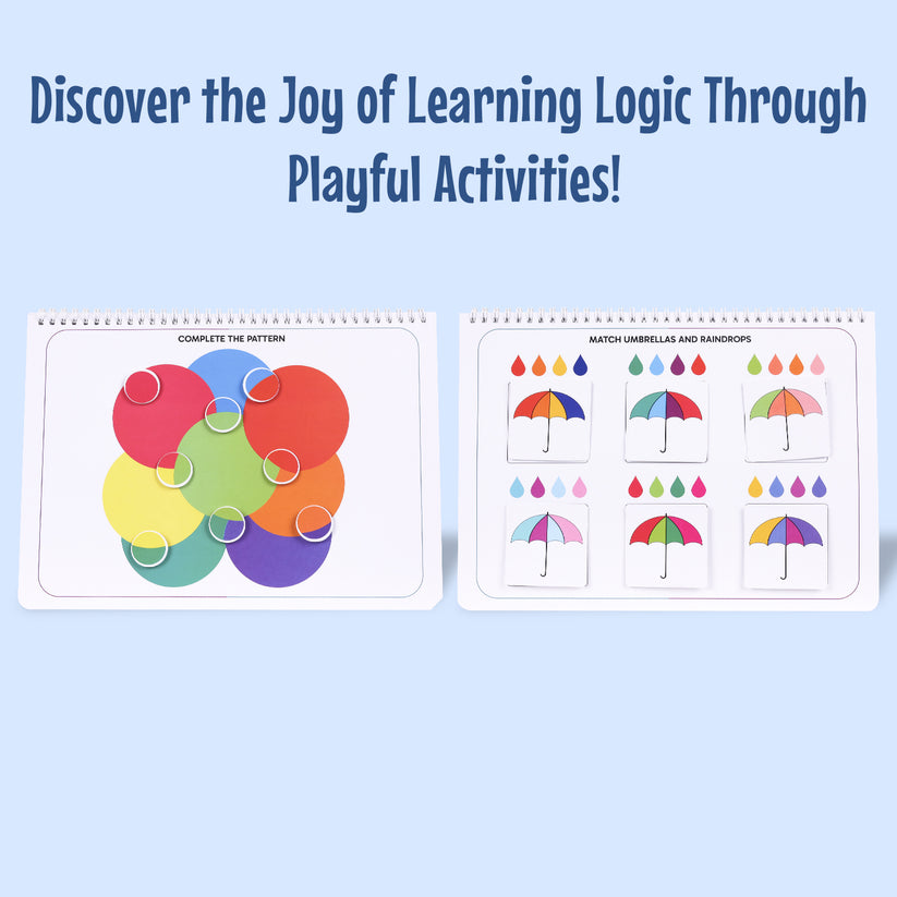 Step-by-Step Logic Kit- Logical Reasoning Level 1, 2, and 3 – Little ...