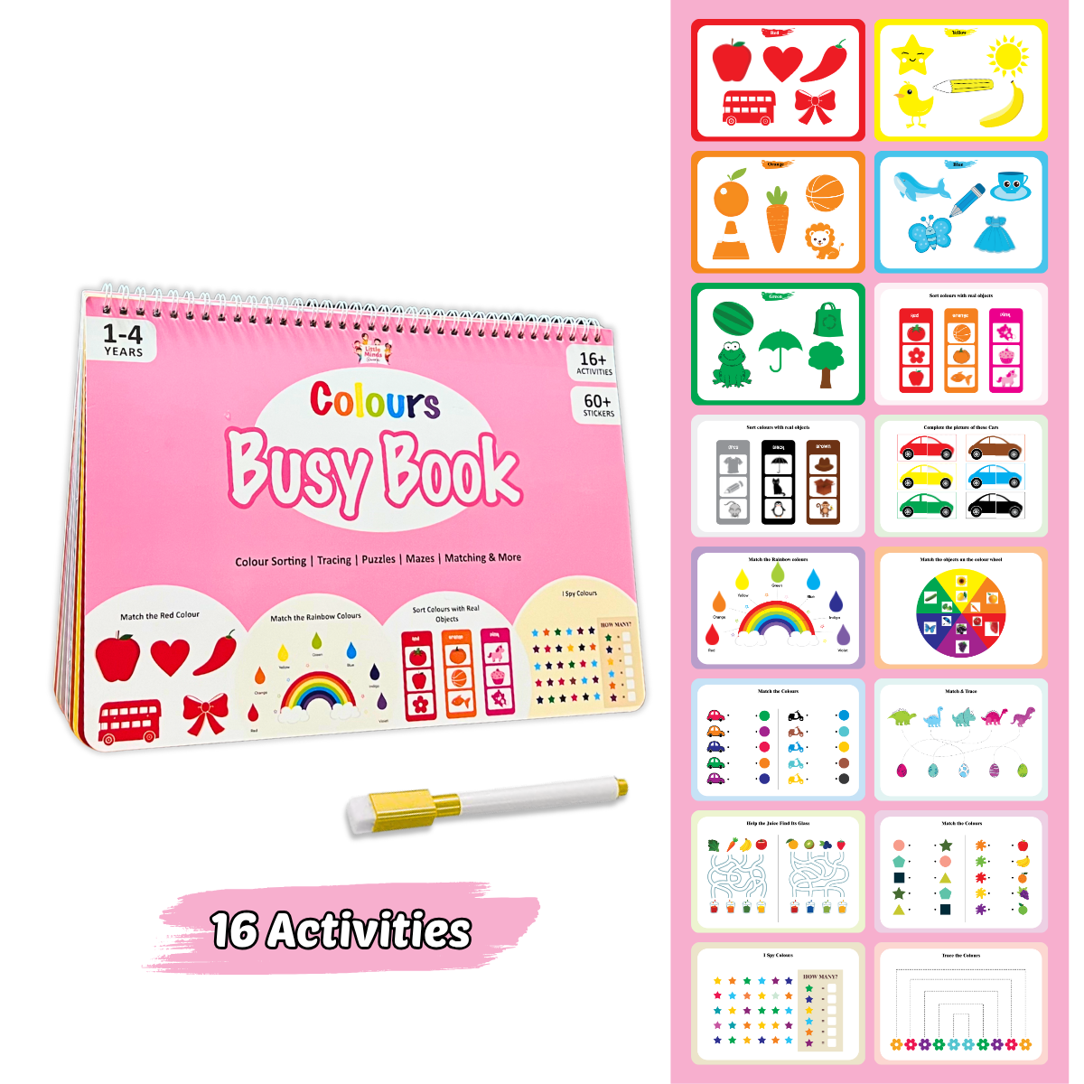 Colours Busy Book
