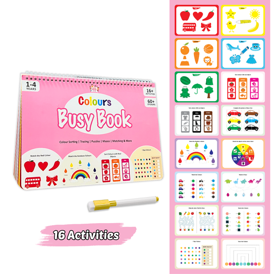 Colours Busy Book
