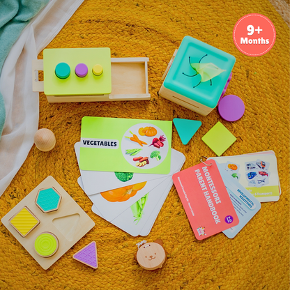 Tiny Explorer’s Montessori Box                 (9 months+)