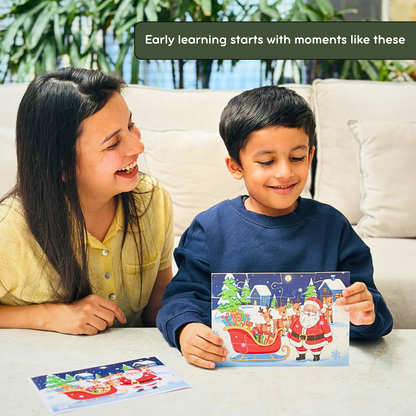 2-IN-ONE CHRISTMAS PUZZLE