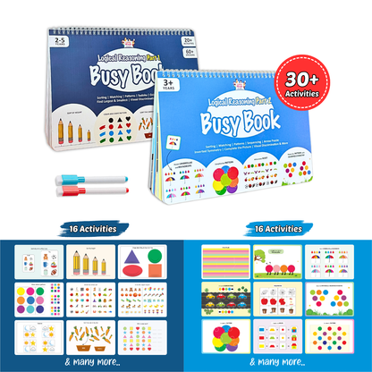 Brainy Boost Bundle – Logical Reasoning 1 & 2 (Ages 2-5)