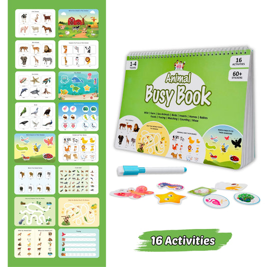 Animal Binder                                    (Ages 1 to 4 years)