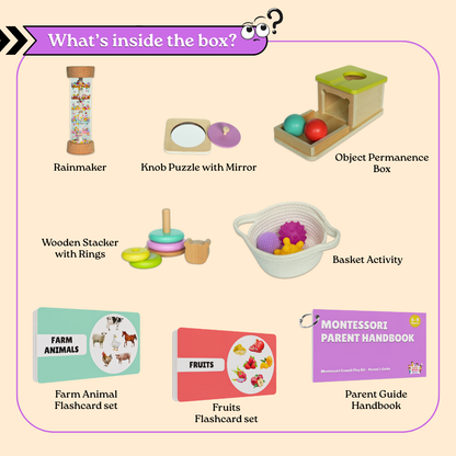 Little Discoveries Montessori Box (6-9 Months)