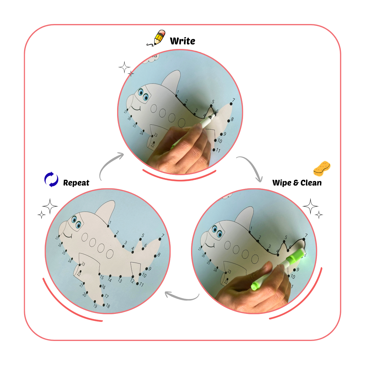 Number Busy Book                                    (Ages 2 to 5 )