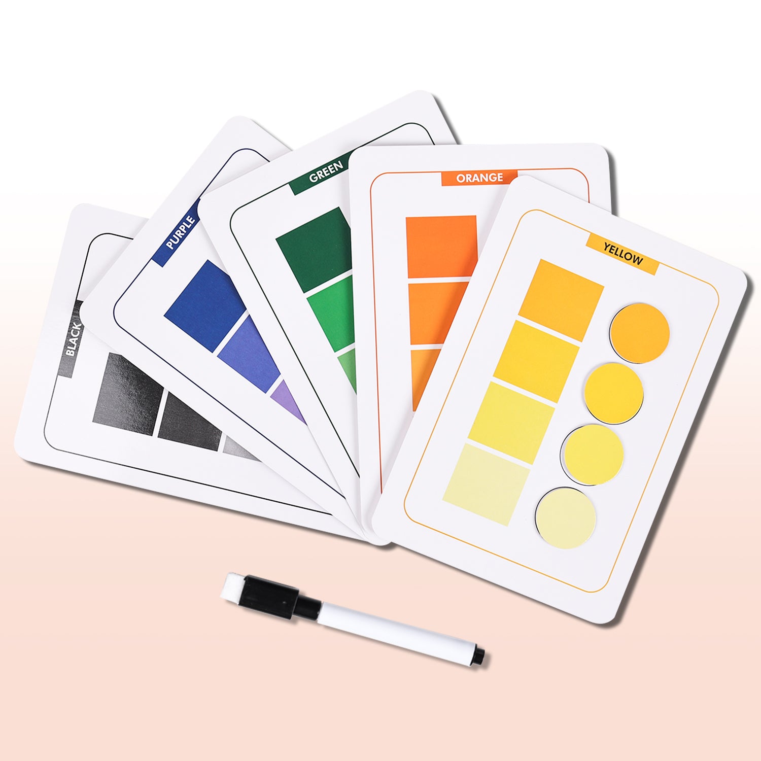 Color gradation Sheets – Little Minds At Work