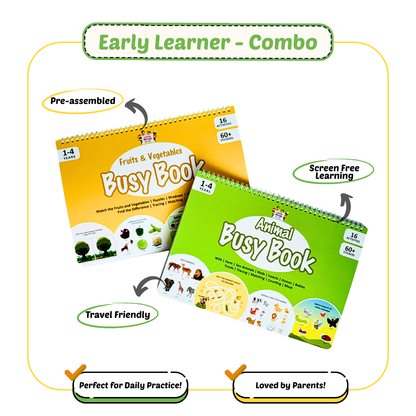 Screen-Free Play Combo (Ages 1–4 )