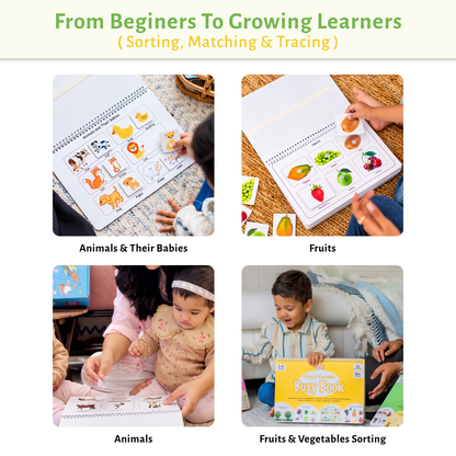 Screen-Free Play Combo (Ages 1–4 )