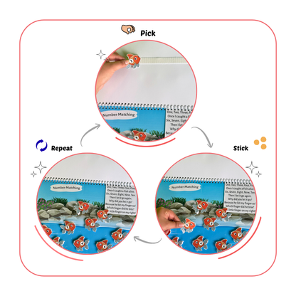 Number Busy Book                                    (Ages 2 to 5 )