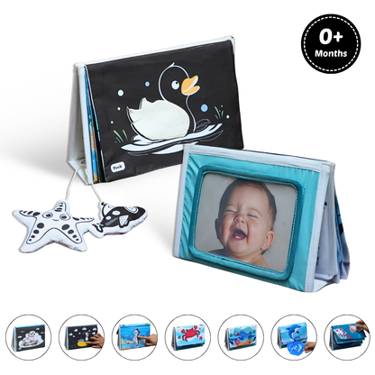 Crinkle Tummy Time Book + Mat (Coming soon)