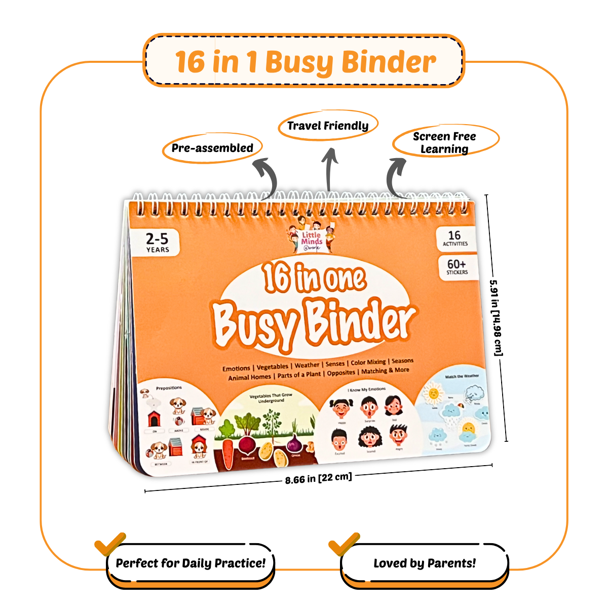 16-in-1 Busy Binder