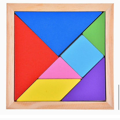 Wooden Tangram Puzzle