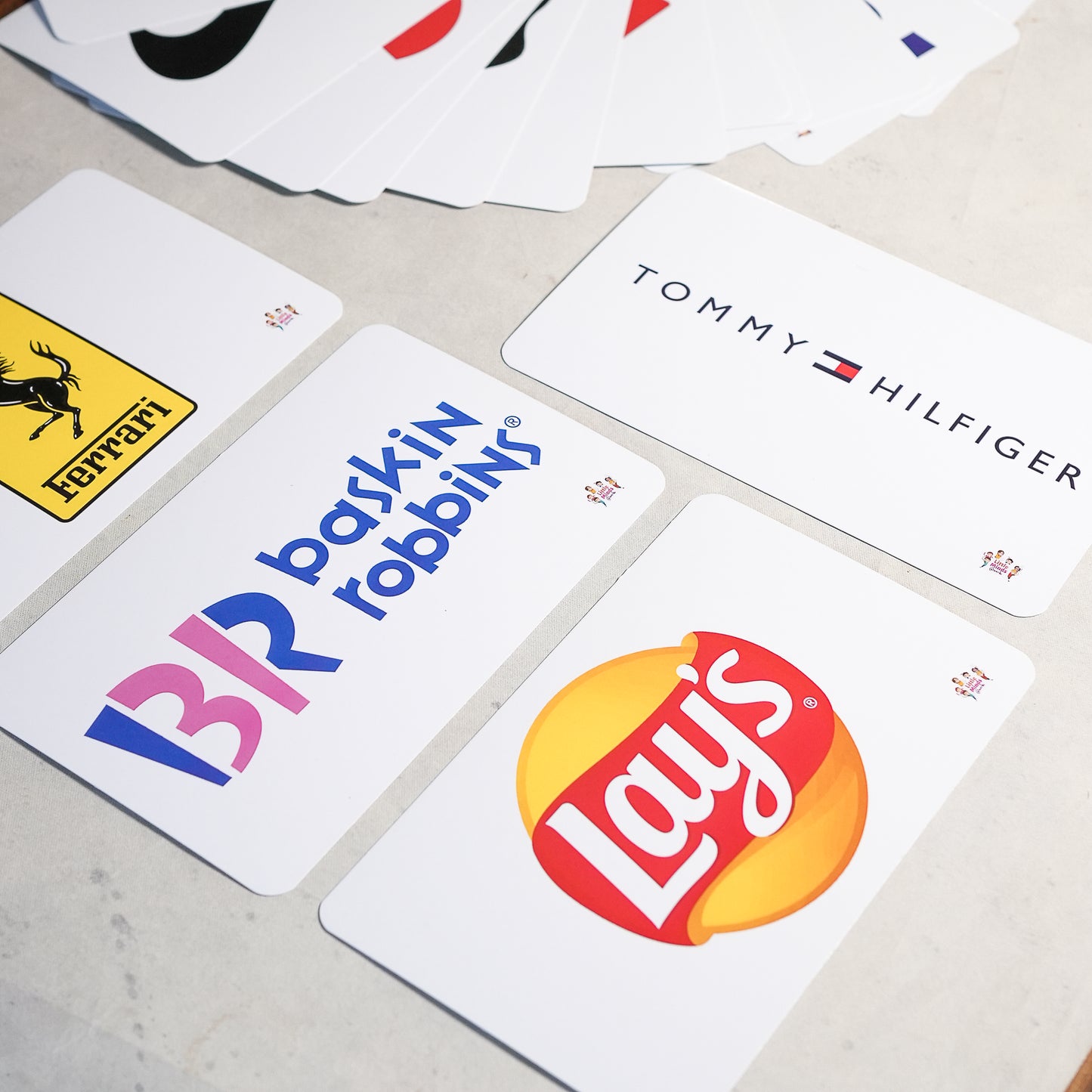 Logo Flash Cards