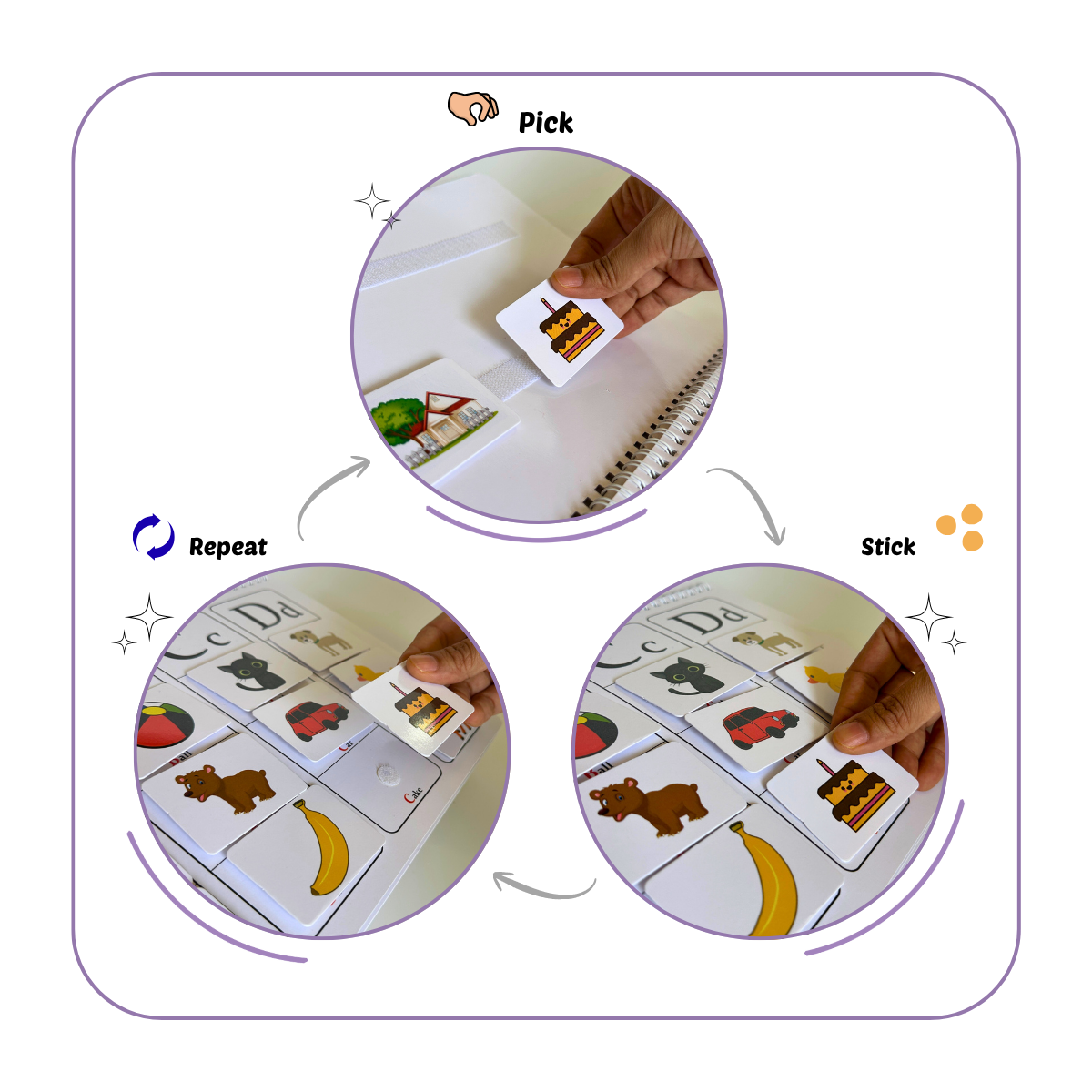 ALPHABET BUSY BOOK (Ages 2 - 5)