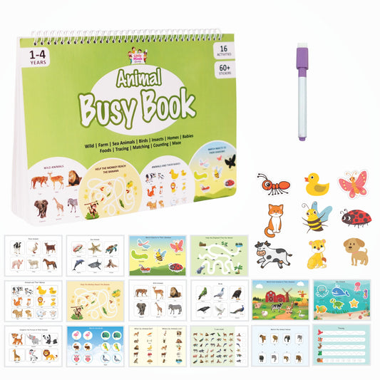 Animal Binder                                    (Ages 1 to 4 years)