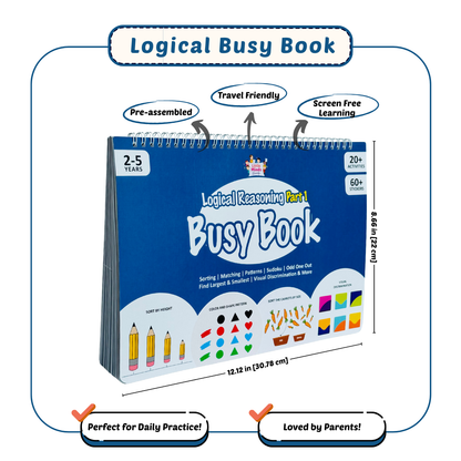 Logical Reasoning Binder Part -1 ( Ages 2 to 4 years )