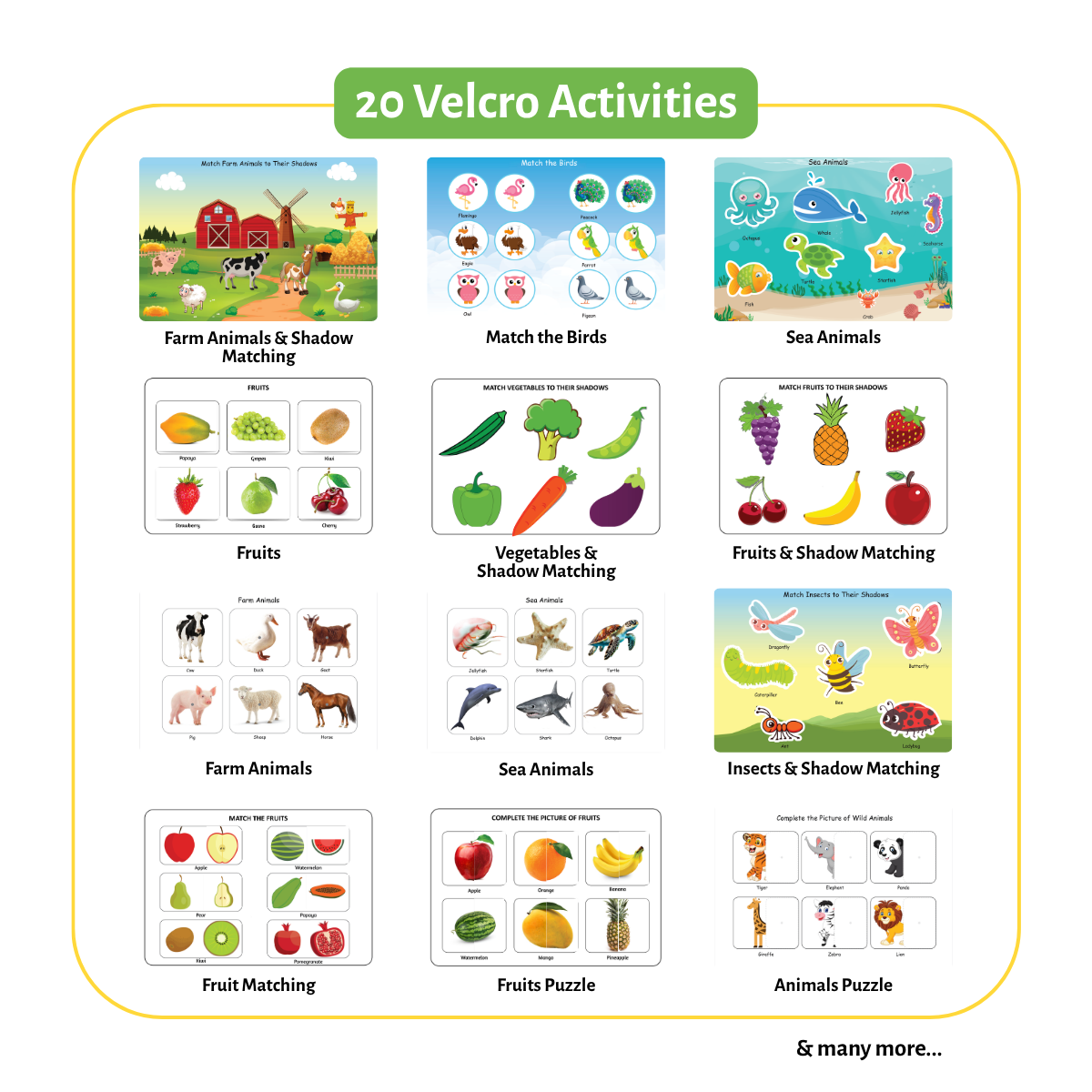 Screen-Free Play Combo (Ages 1–4 )