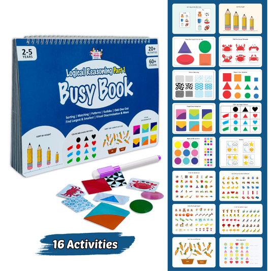 Logical Reasoning Binder Part -1 ( Ages 2 to 4 years )
