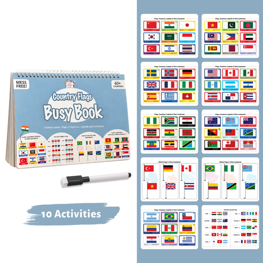 Flag Busy Book
