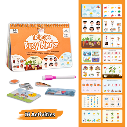 16-in-1 Busy Binder