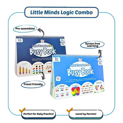 Brainy Boost Bundle – Logical Reasoning 1 & 2 (Ages 2-5)