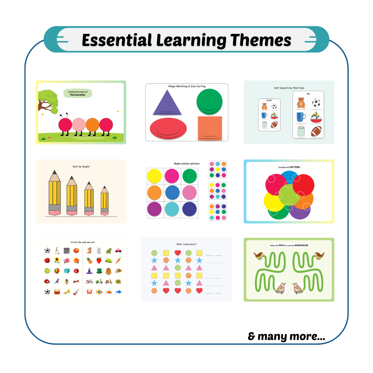 Brainy Boost Bundle – Logical Reasoning 1 & 2 (Ages 2-5)
