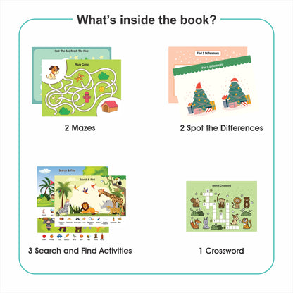 Children Busy Book | 30 Wipe-and-Clean Activities | Ages 3–6