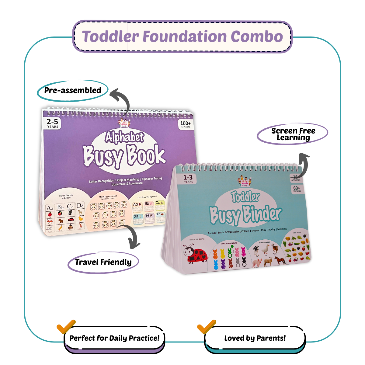 Toddler Foundation Combo (Ages 1-4 )