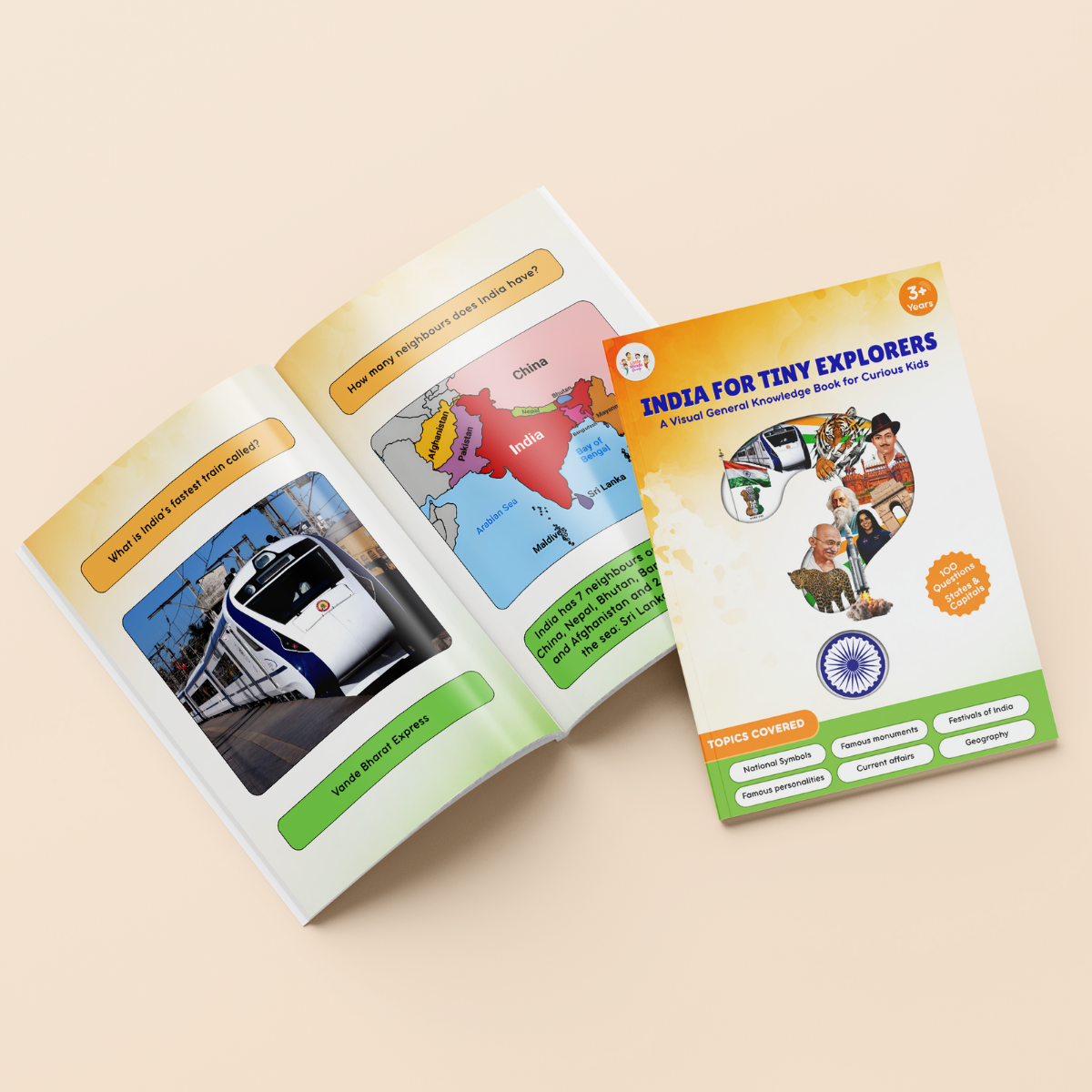 India for Tiny Explorers – My First GK Quiz Book