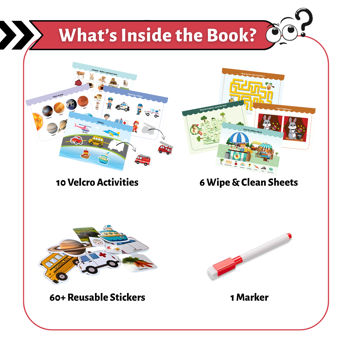 All-in-One Busy Book (Ages 2-5)