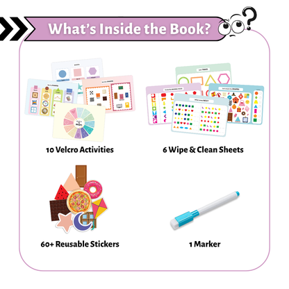 Shapes Busy Book                                  (Ages 1 - 4 )