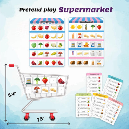 Pretend play supermarket