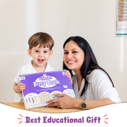 ALPHABET BUSY BOOK (Ages 2 - 5)