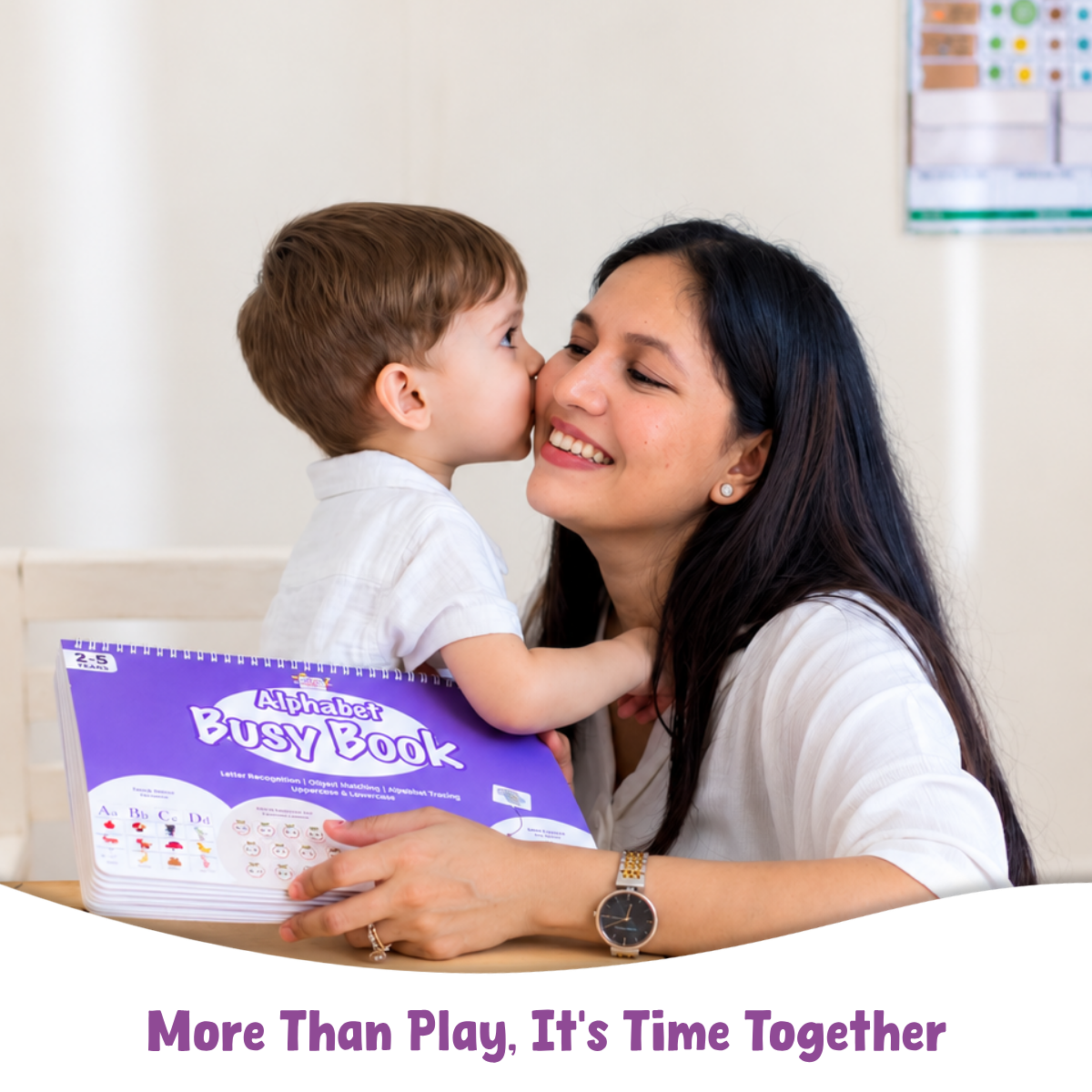 ALPHABET BUSY BOOK (Ages 2 - 5)