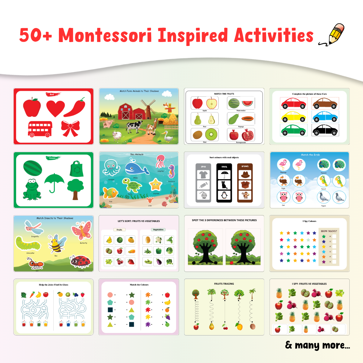 First Concepts Learning Kit (Ages 1-4)