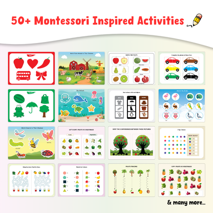First Concepts Learning Kit (Ages 1-4)