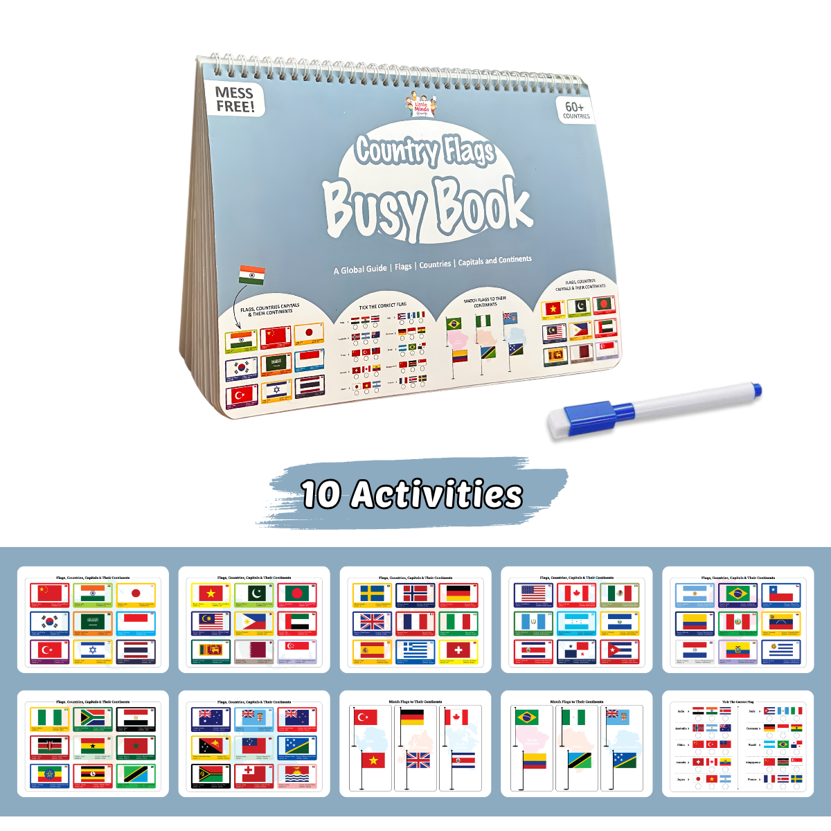Flag Busy Book