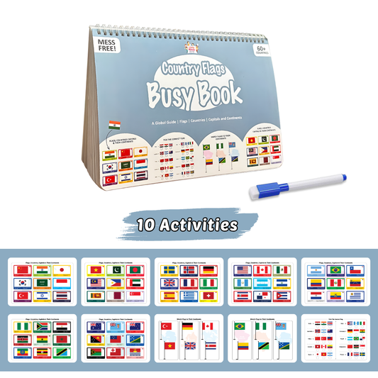 Flag Busy Book