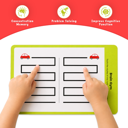 Brain Gym Worksheets                     (Ages 2 - 6 )