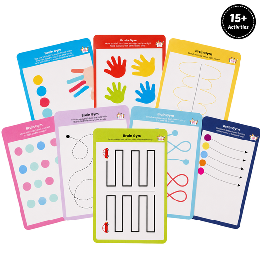 Brain Gym Worksheets                     (Ages 2 - 6 )