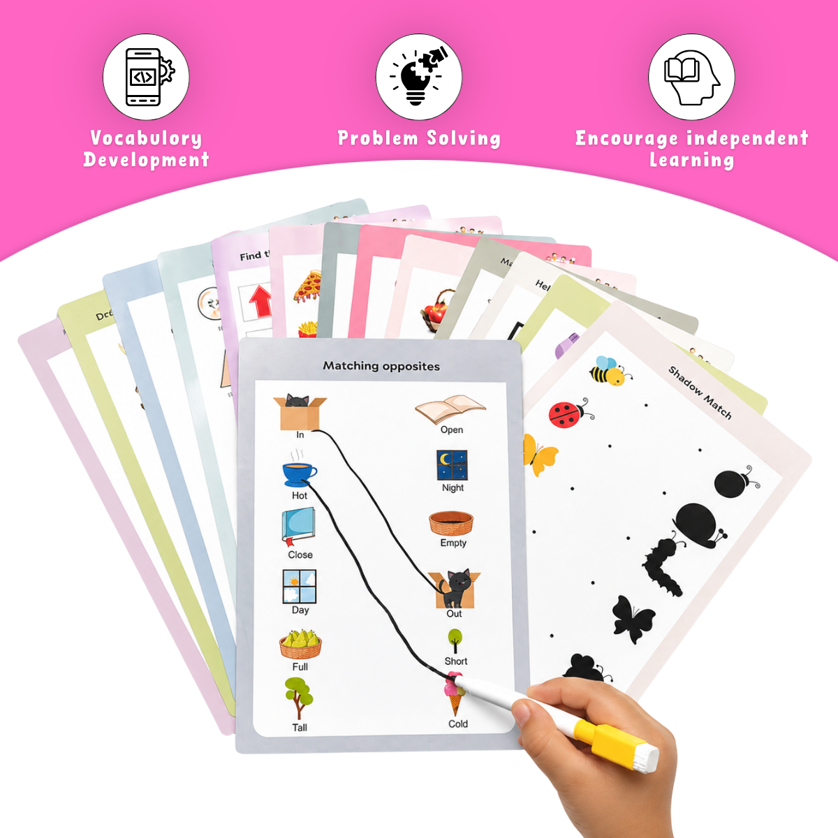 Think & Match Sheets (Ages 2 - 4 )