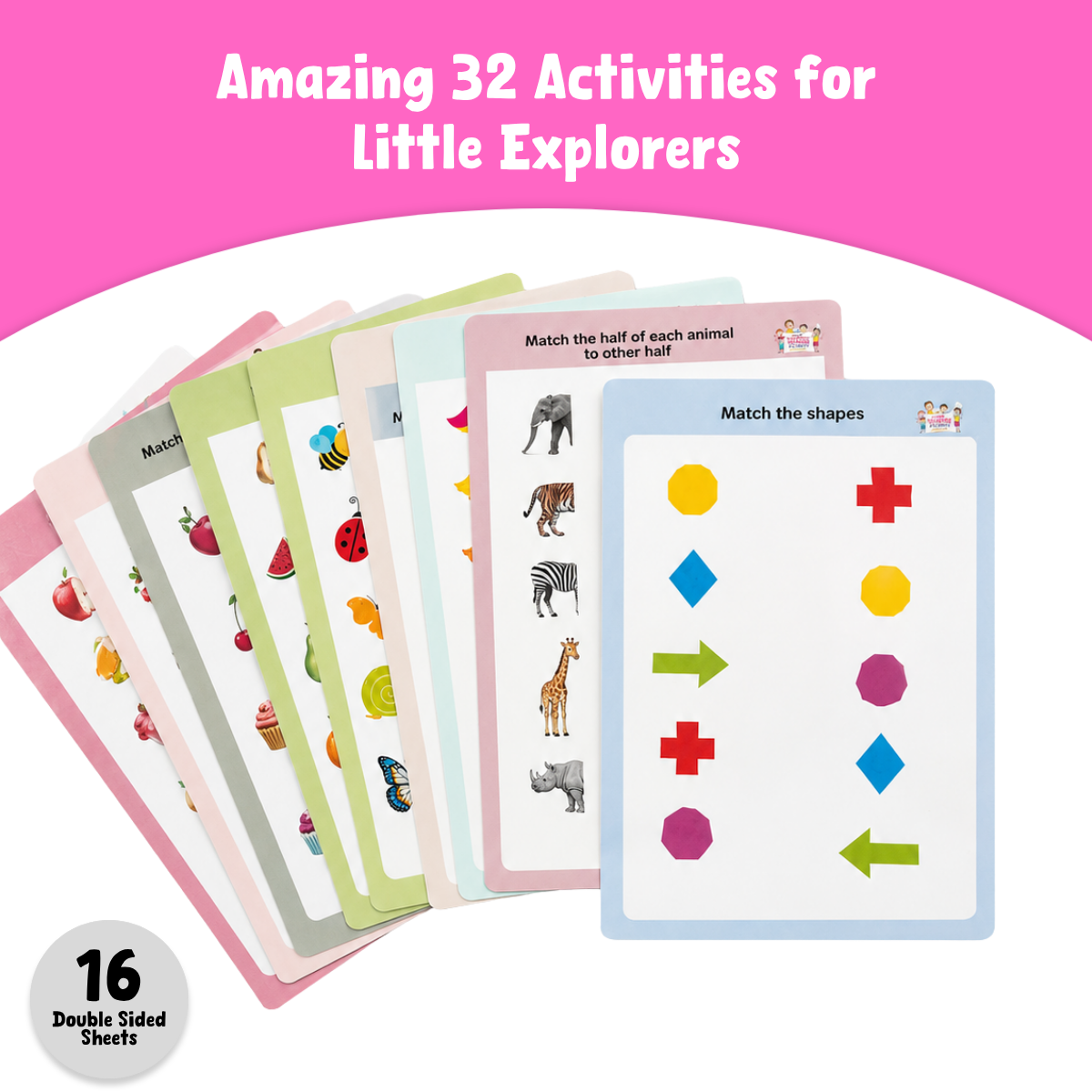 Think & Match Sheets (Ages 2 - 4 )