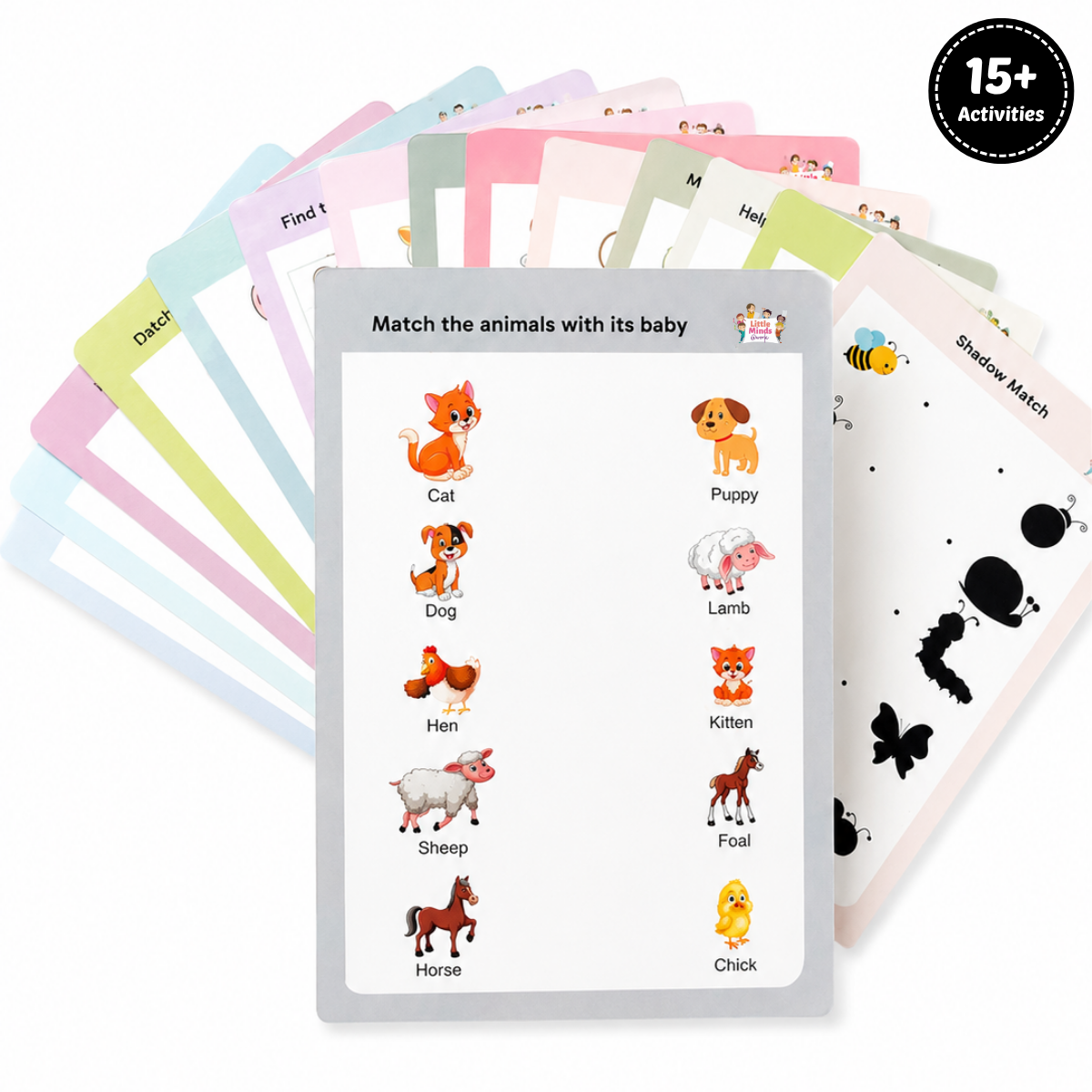 Think & Match Sheets (Ages 2 - 4 )