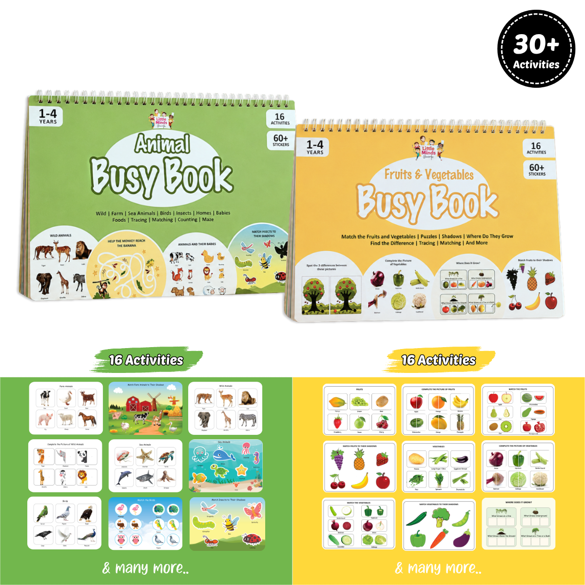 Screen-Free Play Combo (Ages 1–4 )