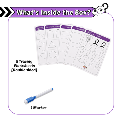 Tracing Worksheets Level 1