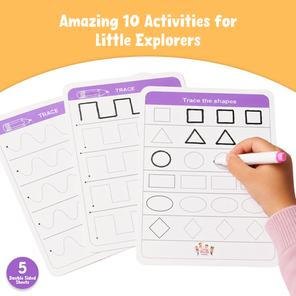 Tracing Worksheets Level 1