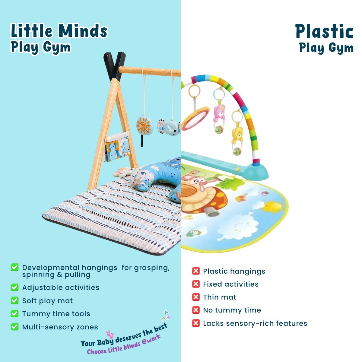 Tiny Explorer’s Play Gym