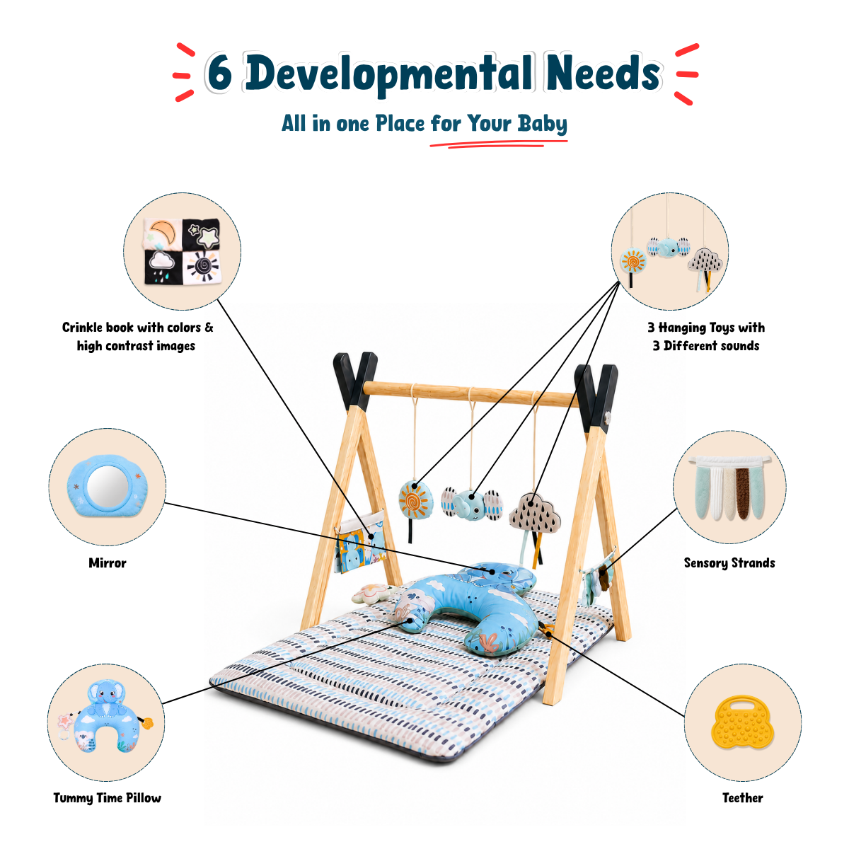 Tiny Explorer’s Play Gym