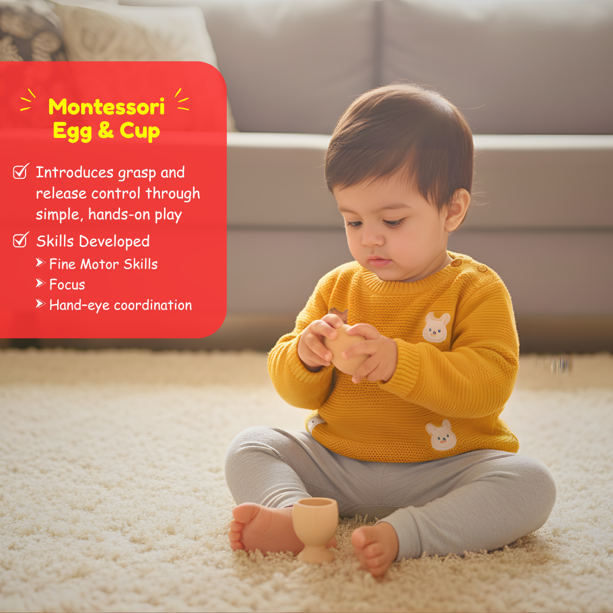 Tiny Explorer’s Montessori Box                 (9 months+)